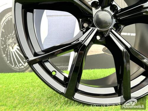 Ratlankis R17x7  5X112  ET  45  57.1  B5801  (FBX256)  Black (BL)  For VW  (K8)  (HYBRID FORGED)