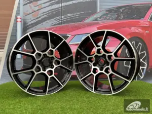 Ratlankis OEM Speedline Aston Martin DBX MY87 22X10 5X128 ET56 75.1 Black with Diamond Cut