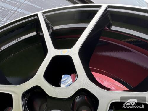 Ratlankis OEM Speedline Aston Martin DBX MY87 22X10 5X128 ET56 75.1 Black with Diamond Cut
