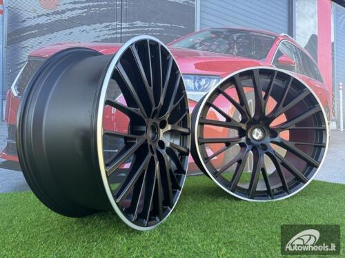 Ratlankis OEM Aston Martin DBX 707 23X10 5X128 ET56 75.1 Black with Diamond Cut Lip