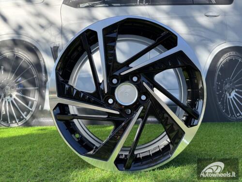 Ratlankis R17x7  5X114.3  ET  43.5  67.1  A5895  Black Polished (MB)  For HYUND  (P)