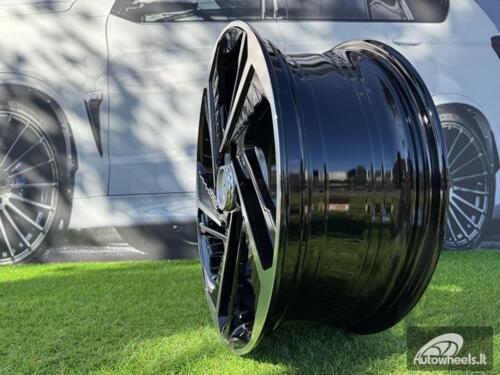 Ratlankis R17x7  5X114.3  ET  43.5  67.1  A5895  Black Polished (MB)  For HYUND  (P)