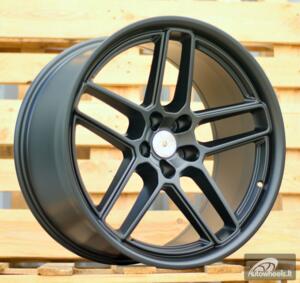 Ratlankis R20x10.5  5X115  ET  15  71.5  A5897  Black Half Matt (BLHM)  For DODGE  (P)  (Front+Rear)