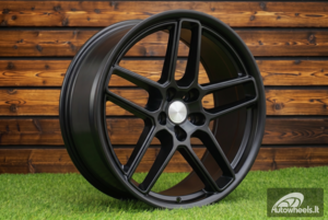 Ratlankis R20x10.5  5X115  ET  15  71.5  A5897  Black Half Matt (BLHM)  For DODGE  (P)  (Front+Rear)