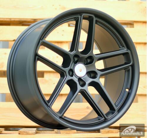Ratlankis R20x10.5  5X115  ET  15  71.5  A5897  Black Half Matt (BLHM)  For DODGE  (P)  (Front+Rear)