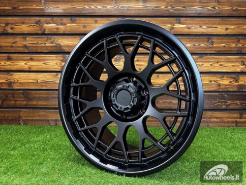 Ratlankis R18x9  6X139.7  ET  0  106.1  FBX181  Black Half Matt (BLHM)  For 4X4  (K8+P1)  (HYBRID FORGED)
