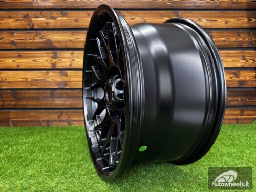 Ratlankis R18x9  6X139.7  ET  0  106.1  FBX181  Black Half Matt (BLHM)  For 4X4  (K8+P1)  (HYBRID FORGED)