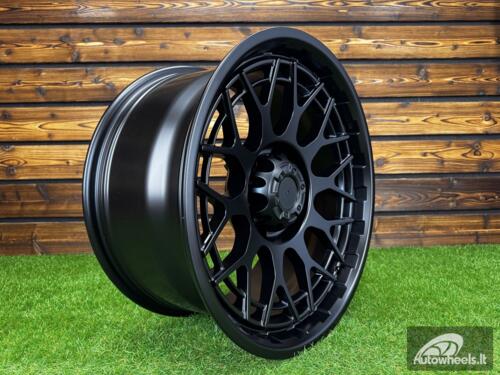 Ratlankis R18x9  6X139.7  ET  0  106.1  FBX181  Black Half Matt (BLHM)  For 4X4  (K8+P1)  (HYBRID FORGED)