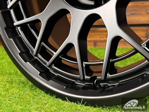Ratlankis R18x9  6X139.7  ET  0  106.1  FBX181  Black Half Matt (BLHM)  For 4X4  (K8+P1)  (HYBRID FORGED)