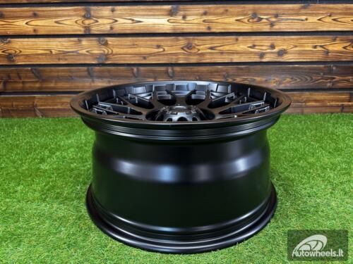 Ratlankis R18x9  6X139.7  ET  0  106.1  FBX181  Black Half Matt (BLHM)  For 4X4  (K8+P1)  (HYBRID FORGED)