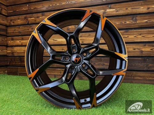 Ratlankis R19x8.5  5X112  ET  40  57.1  I5572  (FBX220)  Black Polished Half Matt Cooper (MBHMC)  For CUPRA  (K8+P2+Z7)  (HYBRID FORGED)