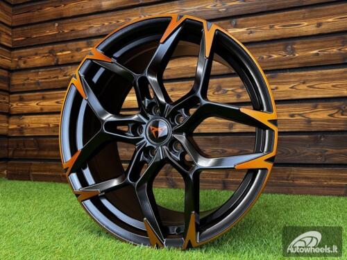 Ratlankis R19x8.5  5X112  ET  40  57.1  I5572  (FBX220)  Black Polished Half Matt Cooper (MBHMC)  For CUPRA  (K8+P2+Z7)  (HYBRID FORGED)