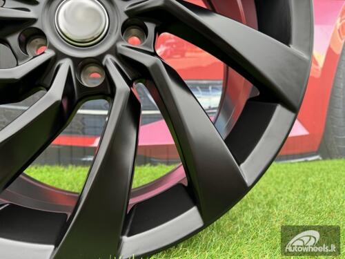 Ratlankis R19x8  5X112  ET  40  57.1  B5083  (IN1072)  Black Half Matt (BLHM)  For VW  (K8)