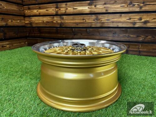 Ratlankis R15x7  4X100  ET  35  73.1  BY479  (BK5616)  Gold+Polished (YP)  For RACIN  (R)  (BBS Style)