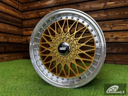 Ratlankis R15x7  4X100  ET  35  73.1  BY479  (BK5616)  Gold+Polished (YP)  For RACIN  (R+Z4)  (BBS Style)