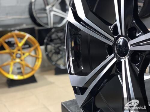 Ratlankis R20x8.5  5X112  ET  38  66.5  B5873  (IN5564)  Black Polished (MB)  For AUD  (P1)