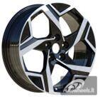 Ratlankis R18x7.5  5X114.3  ET  51  67.1  YF5700  Black Polished (MB)  For KIA  (P1)  (HYBRID FORGED New Model)