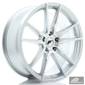 JR Wheels JR21 20x8,5 ET35 5x112 Silver Machined Face