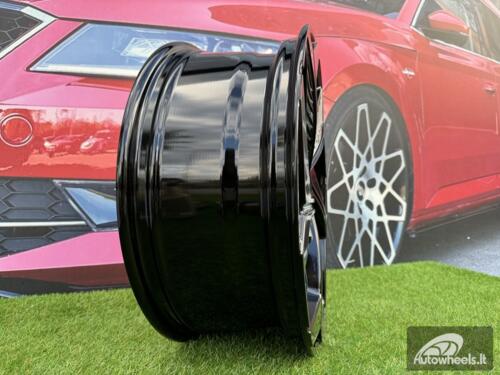 Ratlankis R18x7.5  5X114.3  ET  51  67.1  D1926  (BK1224)  Black (BL)  For HYUND  (P+K4)  (NEW Model)