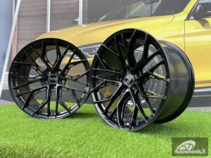 Ratlankis R22x10.5  5X112  ET  18  66.5  HX015F  (3S5981)  Black (BL)  For HAXER  (P)  (HYBRID FORGED)