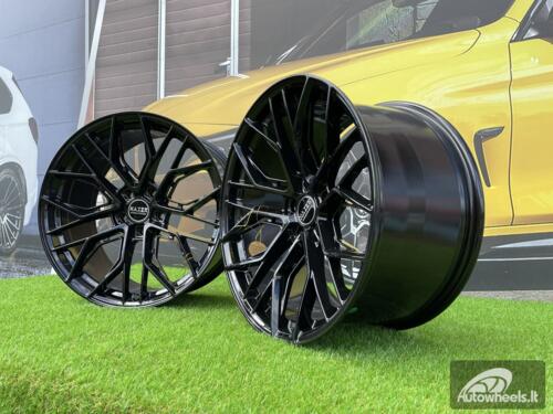 Ratlankis R22x10.5  5X112  ET  18  66.5  HX015F  (3S5981)  Black (BL)  For HAXER  (P)  (HYBRID FORGED)