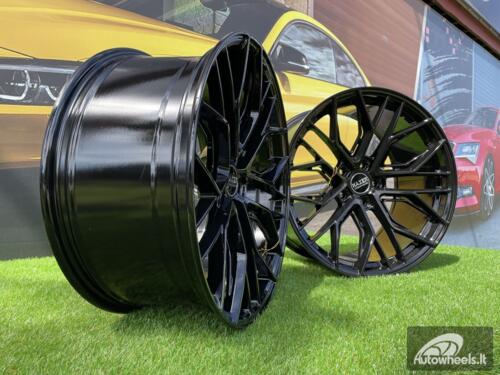Ratlankis R22x10.5  5X112  ET  18  66.5  HX015F  (3S5981)  Black (BL)  For HAXER  (P)  (HYBRID FORGED)
