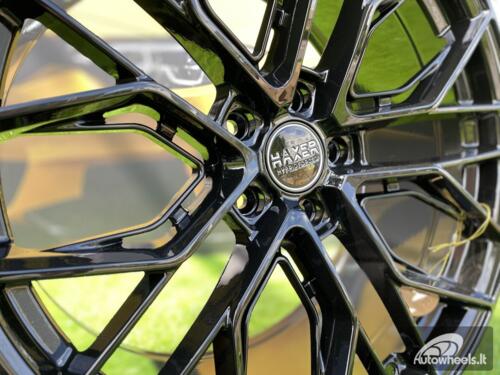 Ratlankis R22x10.5  5X112  ET  18  66.5  HX015F  (3S5981)  Black (BL)  For HAXER  (P)  (HYBRID FORGED)
