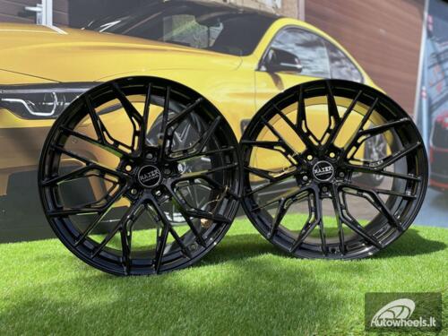 Ratlankis R22x10.5  5X112  ET  18  66.5  HX015F  (3S5981)  Black (BL)  For HAXER  (P)  (HYBRID FORGED)