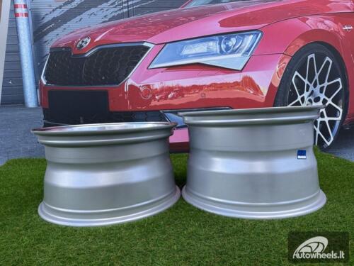 Ratlankis R19x9.5  5X120  ET  25  74.1  XE244  Silver+Polished Lip (SP)  For BMW  (P1)  (BBS Style Front+Rear)