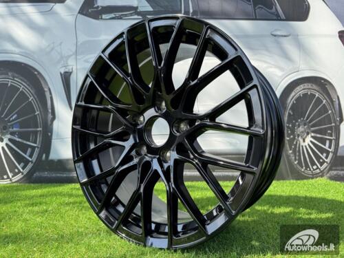 Ratlankis R17x7.5  5X120  ET  34  72.6  XE235  Black (BL)  For BMW  (P1)