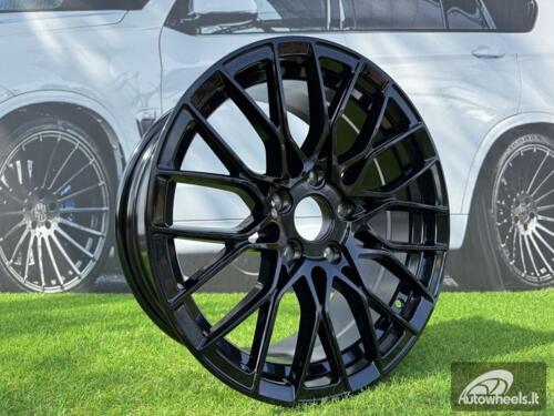 Ratlankis R17x7.5  5X120  ET  34  72.6  XE235  Black (BL)  For BMW  (P1)