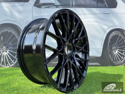 Ratlankis R17x7.5  5X120  ET  34  72.6  XE235  Black (BL)  For BMW  (P1)