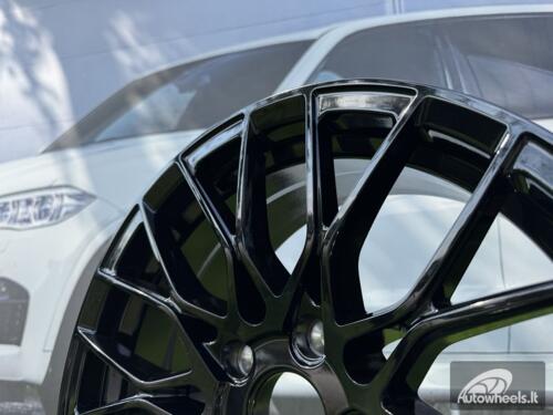 Ratlankis R17x7.5  5X120  ET  34  72.6  XE235  Black (BL)  For BMW  (P1)