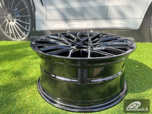 Ratlankis R17x7.5  5X120  ET  34  72.6  XE235  Black (BL)  For BMW  (P1)