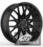 Ratlankis R17x7.5  5X120  ET  34  72.6  XE235  Black (BL)  For BMW  (P1)