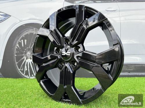 Ratlankis R16x6.5  5X114.3  ET  50  66.1  B1110  Black (BL)  For DACIA  (L1)  (New MODEL)