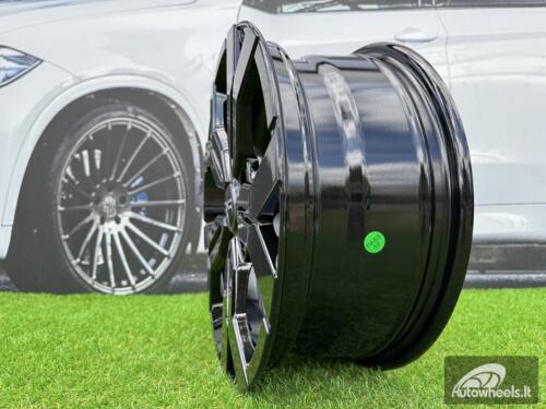 Ratlankis R16x6.5  5X114.3  ET  50  66.1  B1110  Black (BL)  For DACIA  (L1)  (New MODEL)