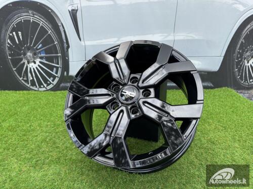 Ratlankis R16x6.5  5X114.3  ET  50  66.1  B1110  Black (BL)  For DACIA  (L1)  (New MODEL)