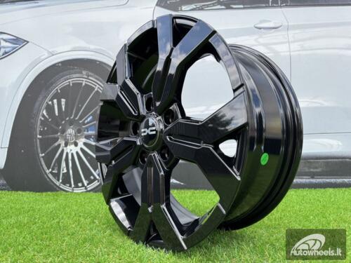 Ratlankis R16x6.5  5X114.3  ET  50  66.1  B1110  Black (BL)  For DACIA  (L1+R)  (New MODEL)