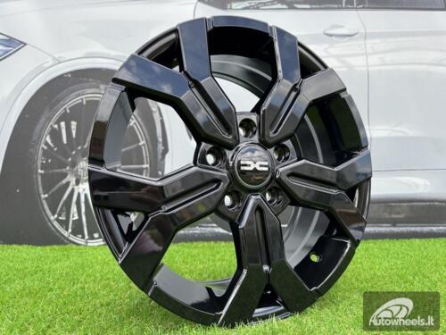 Ratlankis R16x6.5  5X114.3  ET  50  66.1  B1110  Black (BL)  For DACIA  (L1+R)  (New MODEL)