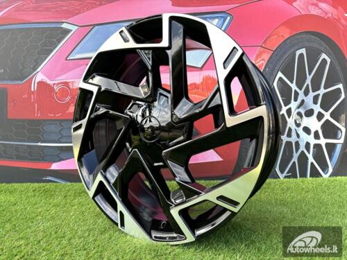 Ratlankis R19x7.5  5X114.3  ET  51  67.1  B1927  (BK1223)  Black Polished (MB)  For KIA  (P)  (HYBRID FORGED NEW Model SPORTAGE)