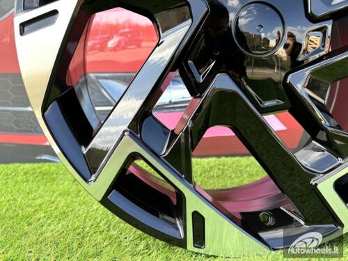 Ratlankis R19x7.5  5X114.3  ET  51  67.1  B1927  (BK1223)  Black Polished (MB)  For KIA  (P+Z4)  (HYBRID FORGED NEW Model SPORTAGE)