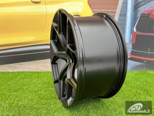 Ratlankis R22x10  5X112  ET  26  66.5  I5598  Black Half Matt (BLHM)  For AUD  (P1)