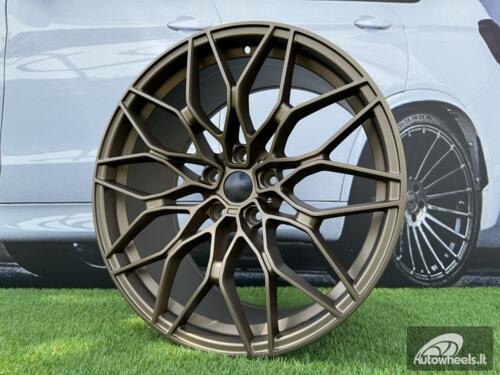 Ratlankis R20x9.5  5X120  ET  38  72.6  IN292  (FBX250)  Bronze (YY)  For BMW  (Z5+P1)  (HYBRID FORGED Rear+Front)