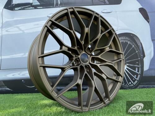Ratlankis R20x9.5  5X120  ET  38  72.6  IN292  (FBX250)  Bronze (YY)  For BMW  (Z5+P1)  (HYBRID FORGED Rear+Front)