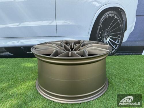 Ratlankis R20x9.5  5X120  ET  38  72.6  IN292  (FBX250)  Bronze (YY)  For BMW  (Z5+P1)  (HYBRID FORGED Rear+Front)