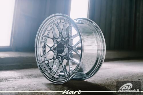 Ratlankis HART HR83 R18X9J 5X114.3/5X120 ET20 CB:74.1 Chrome with Silver Rivets