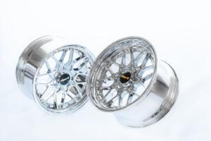 Ratlankis HART HR83 R18X10J 5X114.3/5X120 ET15 CB:74.1 Chrome with Silver Rivets