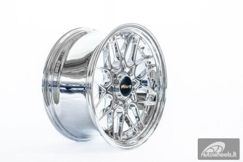 Ratlankis HART HR83 R18X10J 5X114.3/5X120 ET15 CB:74.1 Chrome with Silver Rivets