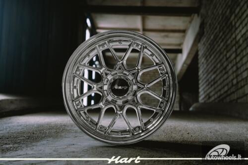 Ratlankis HART HR83 R18X9J 5X114.3/5X120 ET20 CB:74.1 Chrome with Black Rivets